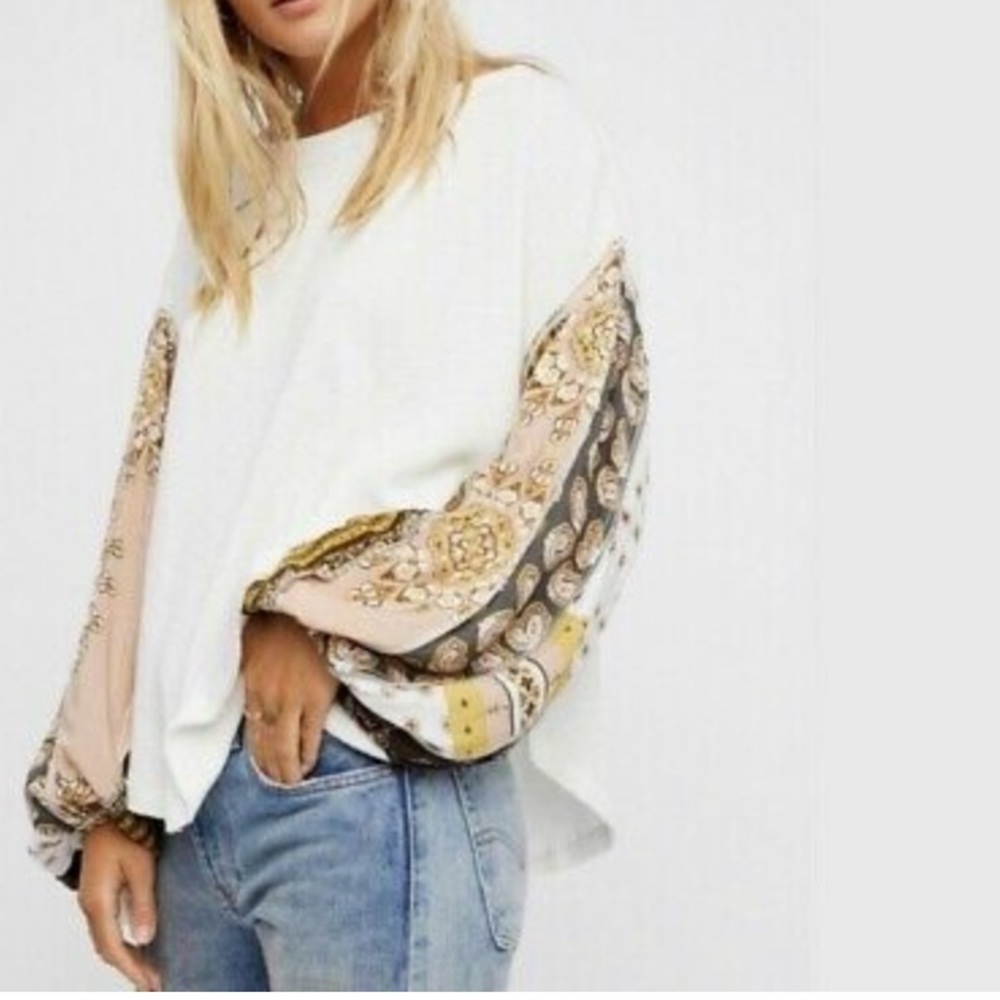 ✨NEW ✨ Free People waffle top